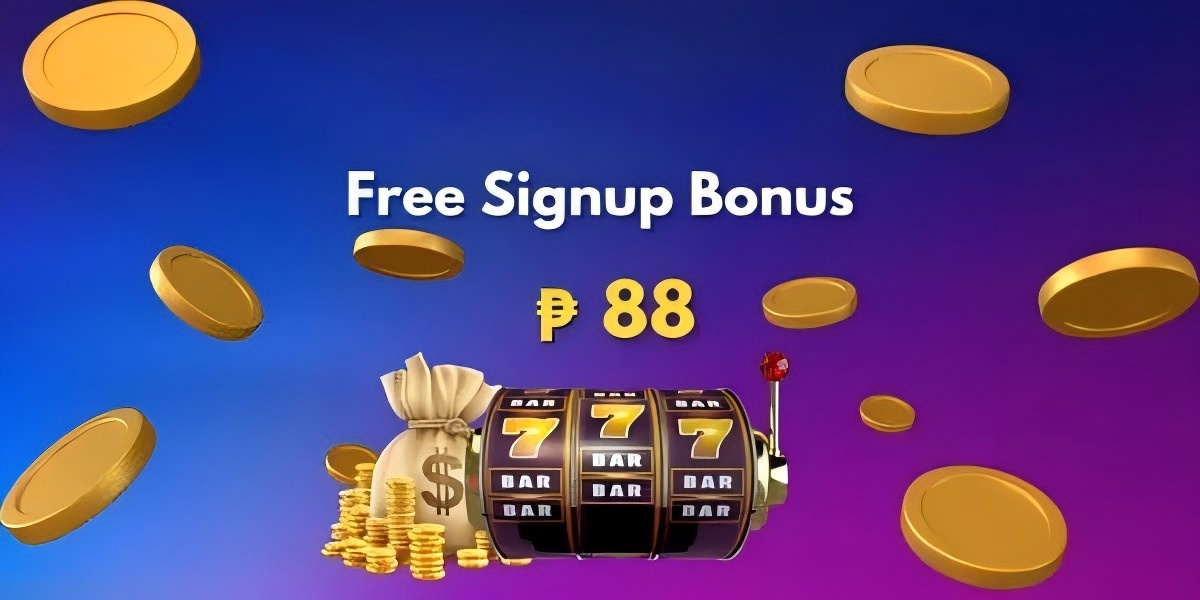 Bright casino game symbols on a promotional panel