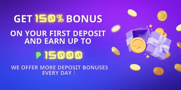 Daily bonus graphic with gift and coin artwork